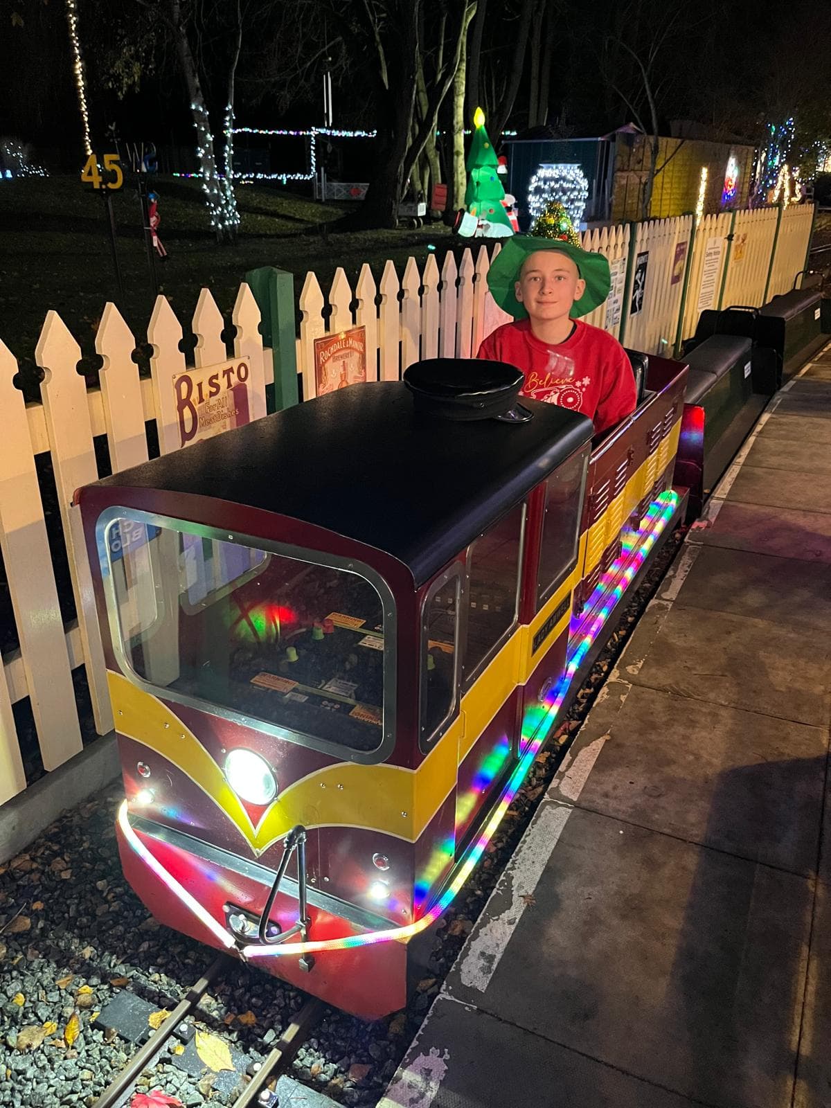 Winter Lights Driver Experience on Lady Amwell