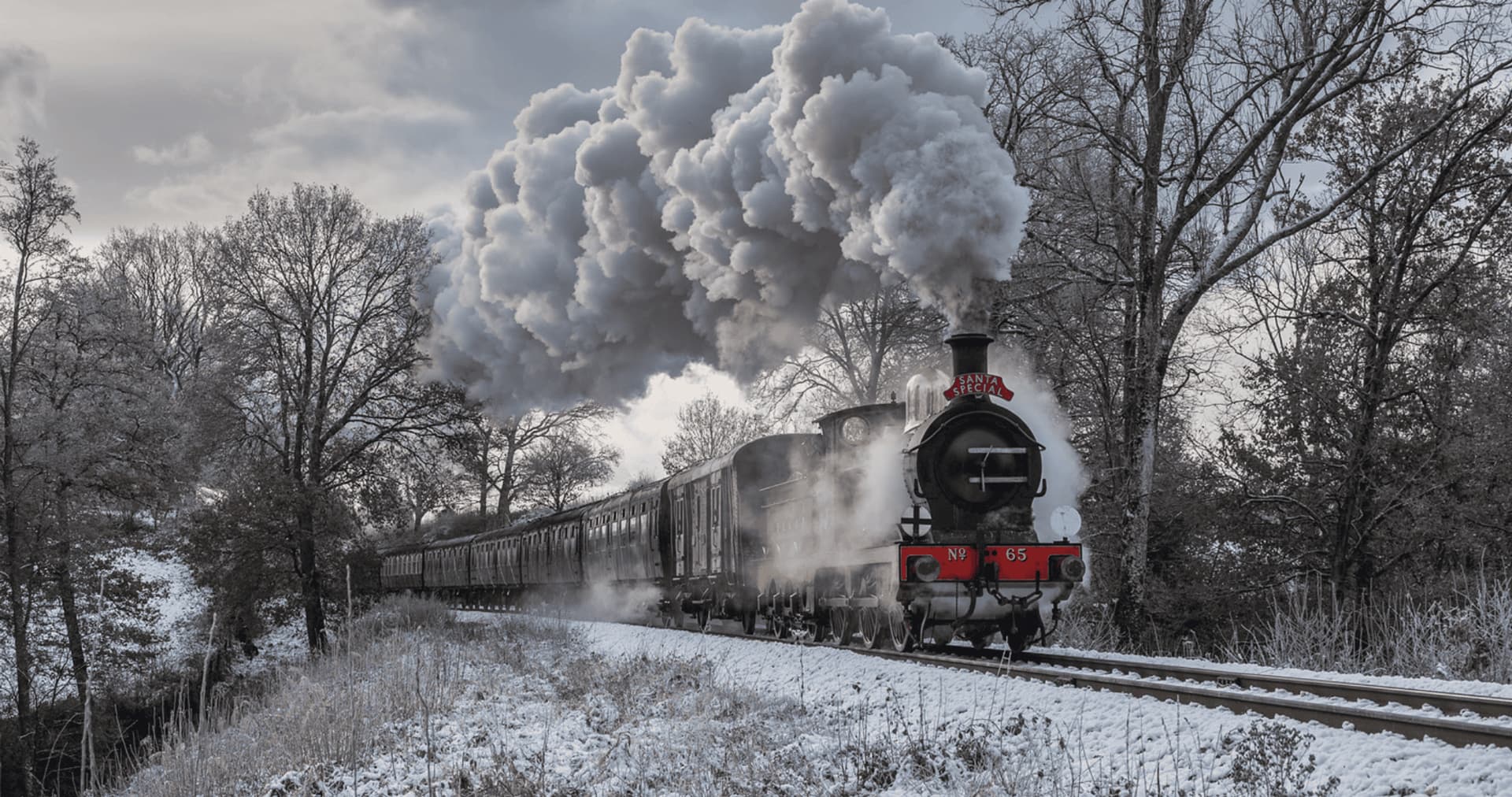 Santa Specials at the Bluebell Railway