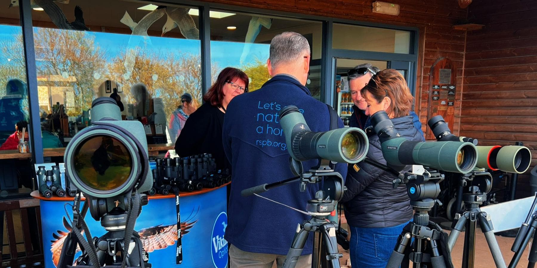 Viking Optical: Binocular and Telescope Open Weekend at RSPB Bempton