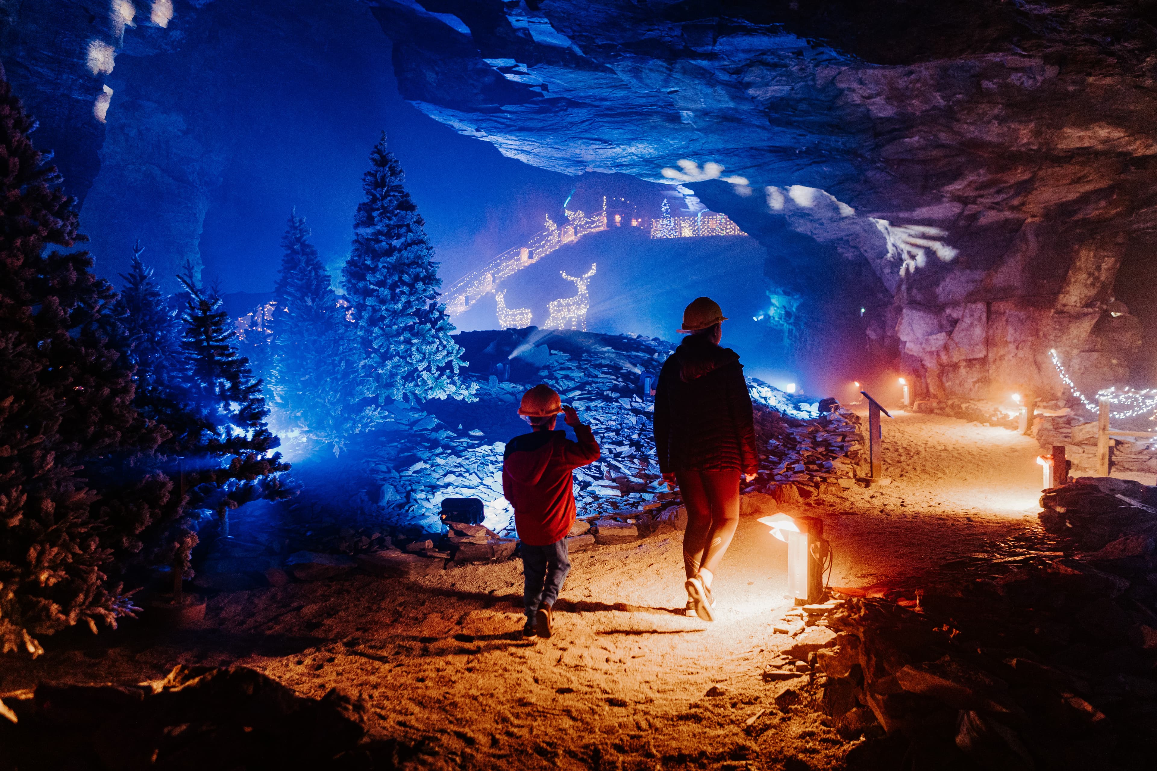 Winter Wonderland at Carnglaze Caverns