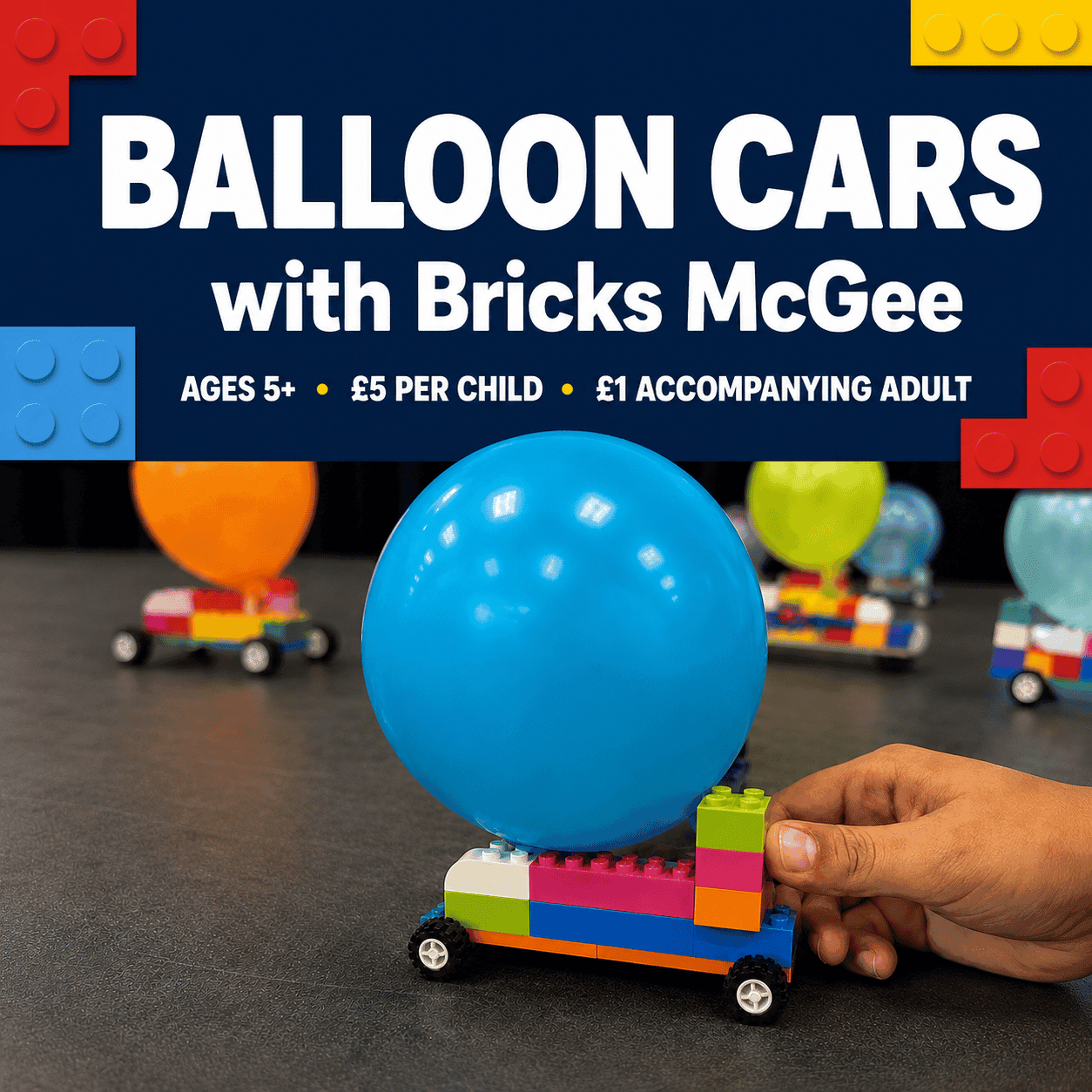 LEGO Balloon Cars Workshop