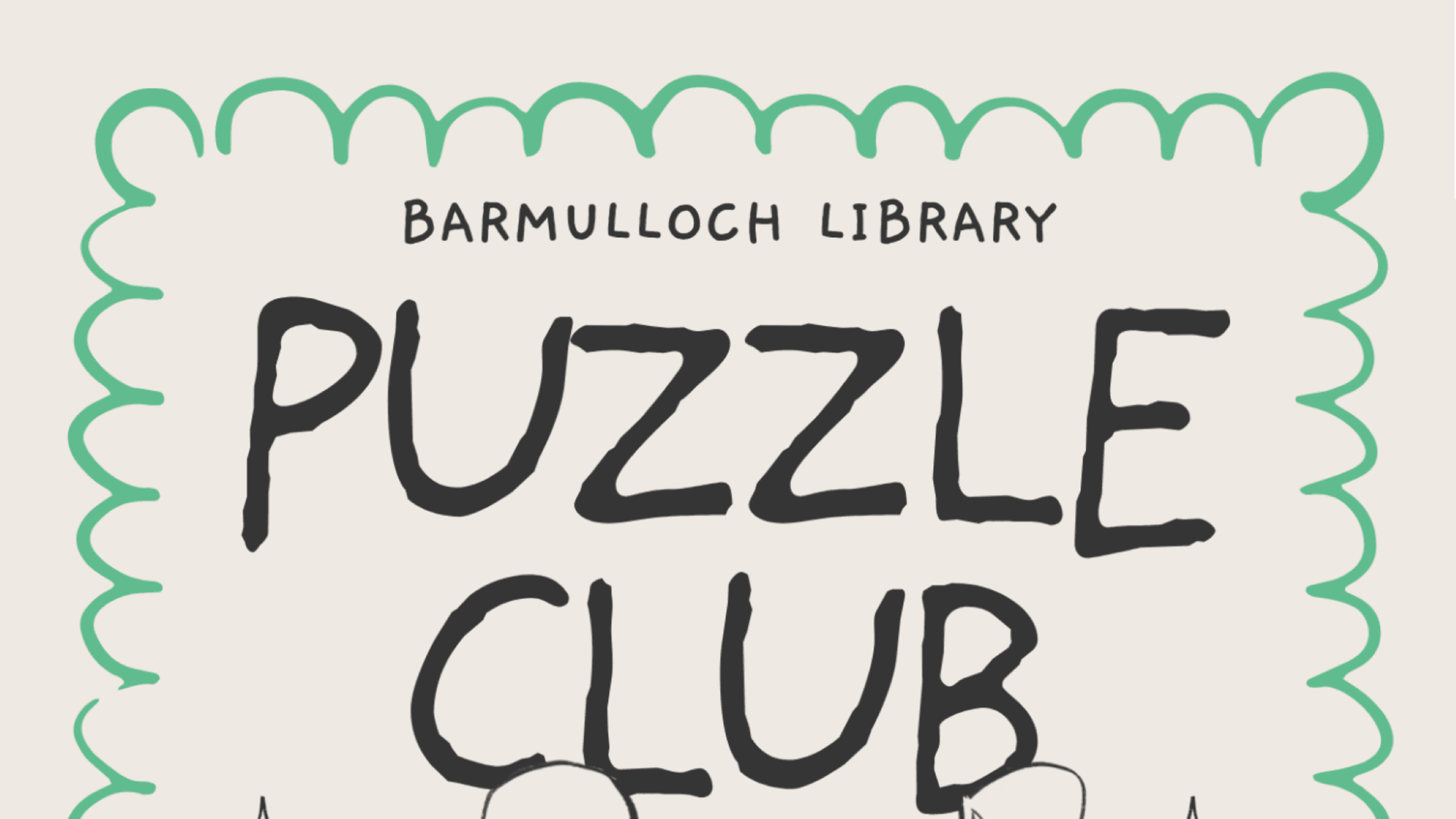 Puzzle Club at Barmulloch Library