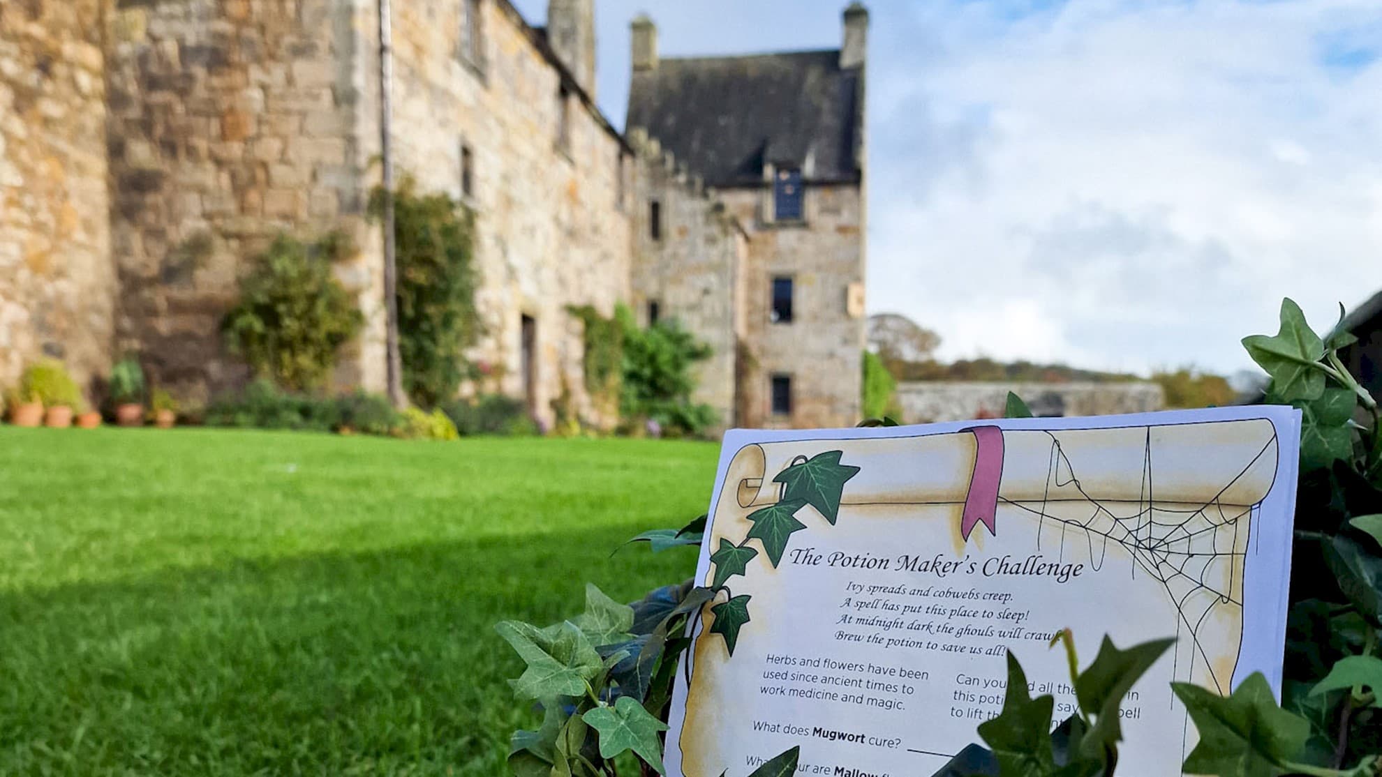 Wild Magic! An autumn family trail at St Andrews Castle