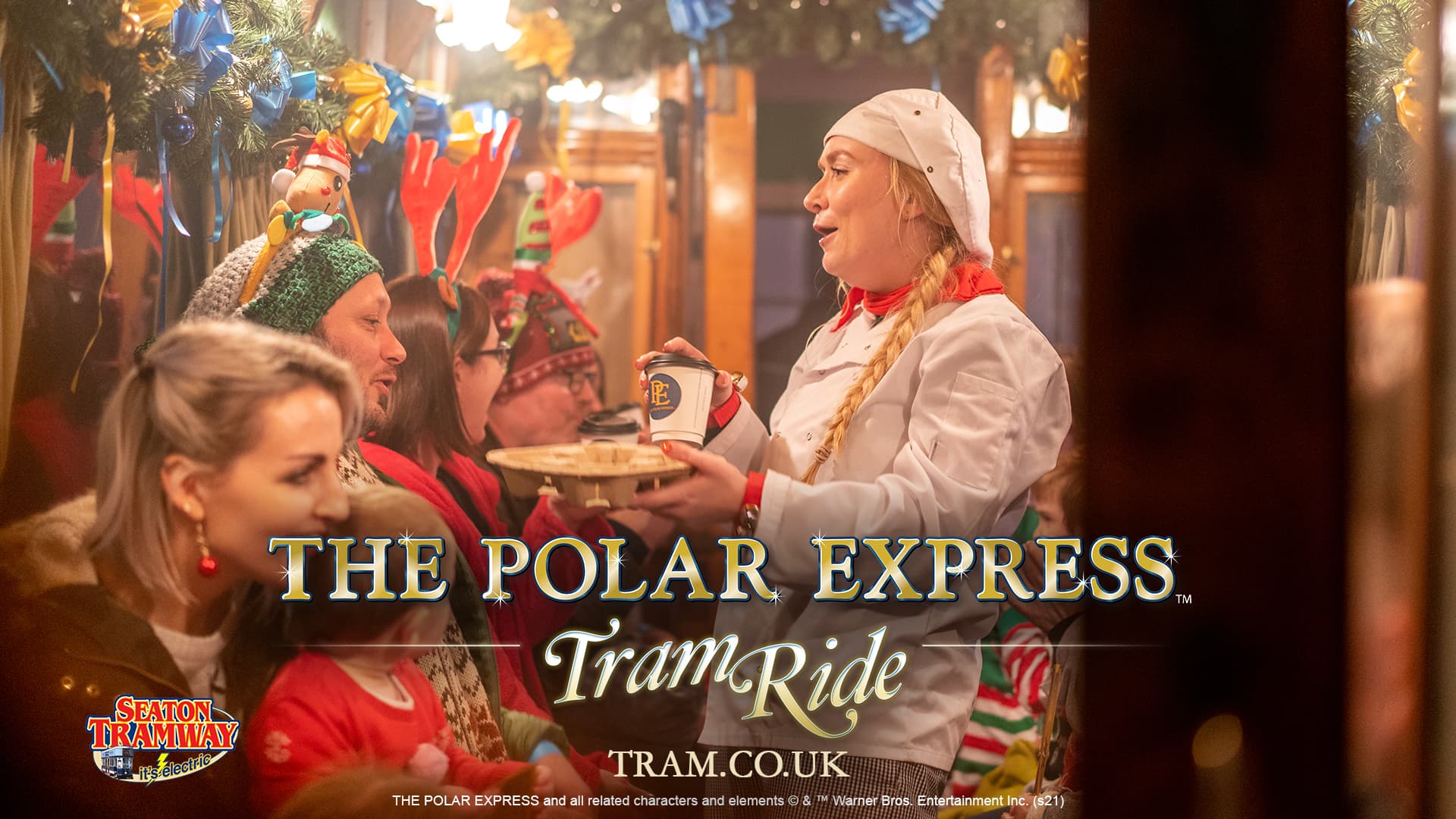 THE POLAR EXPRESS™ Tram Ride at Seaton Tramway