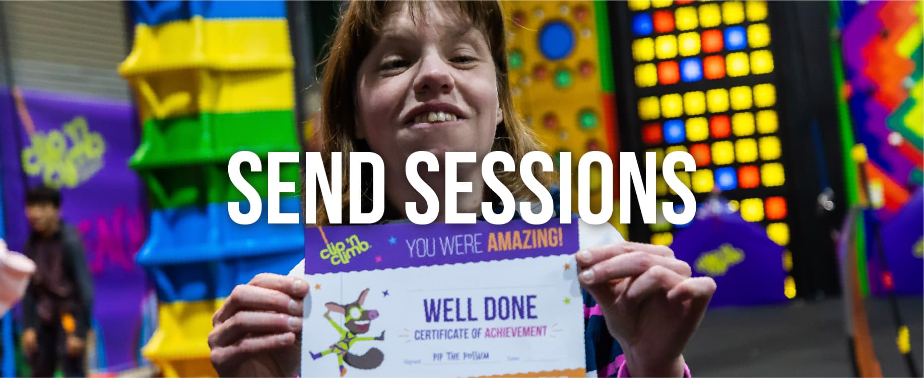 SEND Climbing Session at Clip 'n Climb Northampton