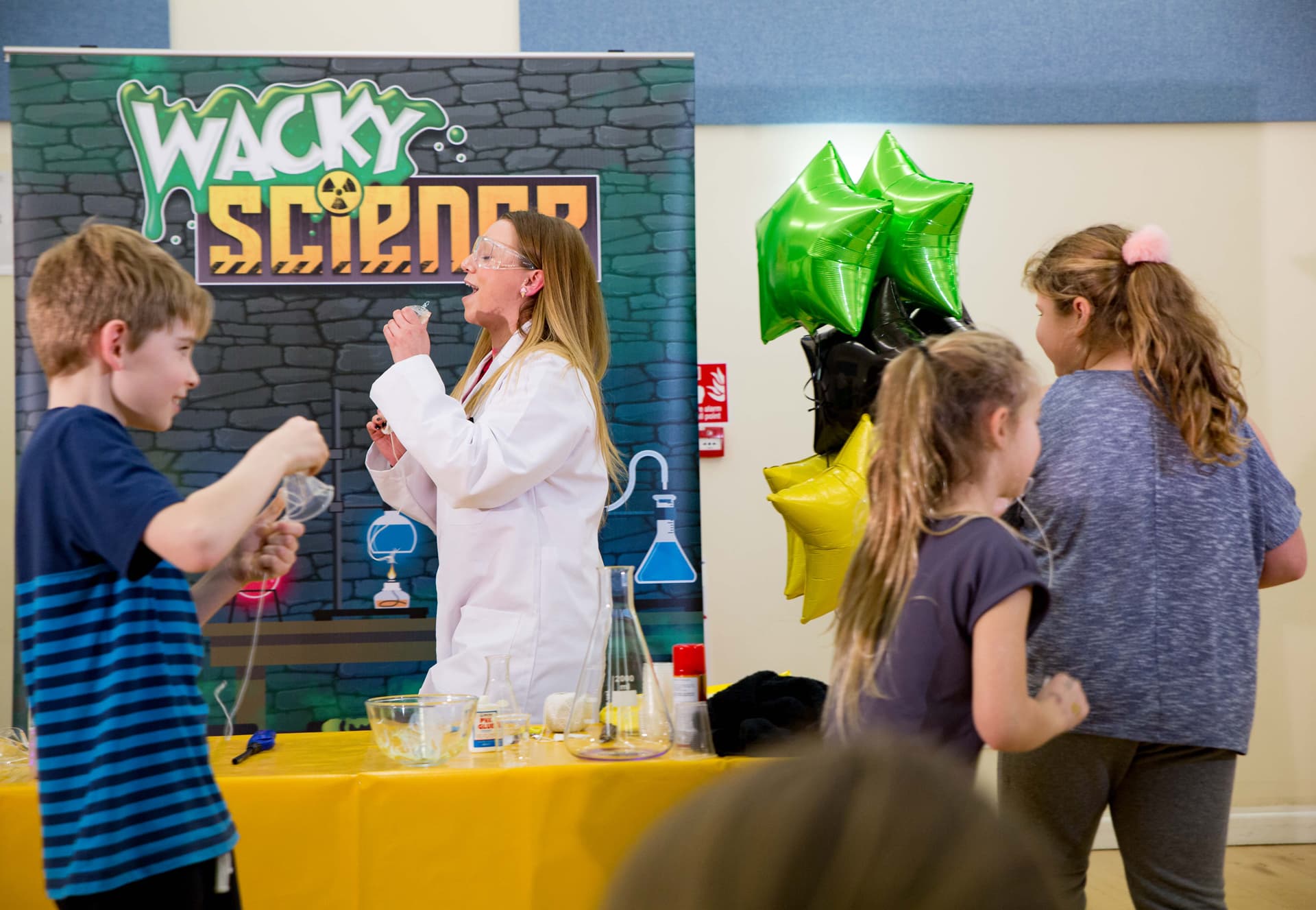 Live Mad Scientist Show at the Bluebell Railway