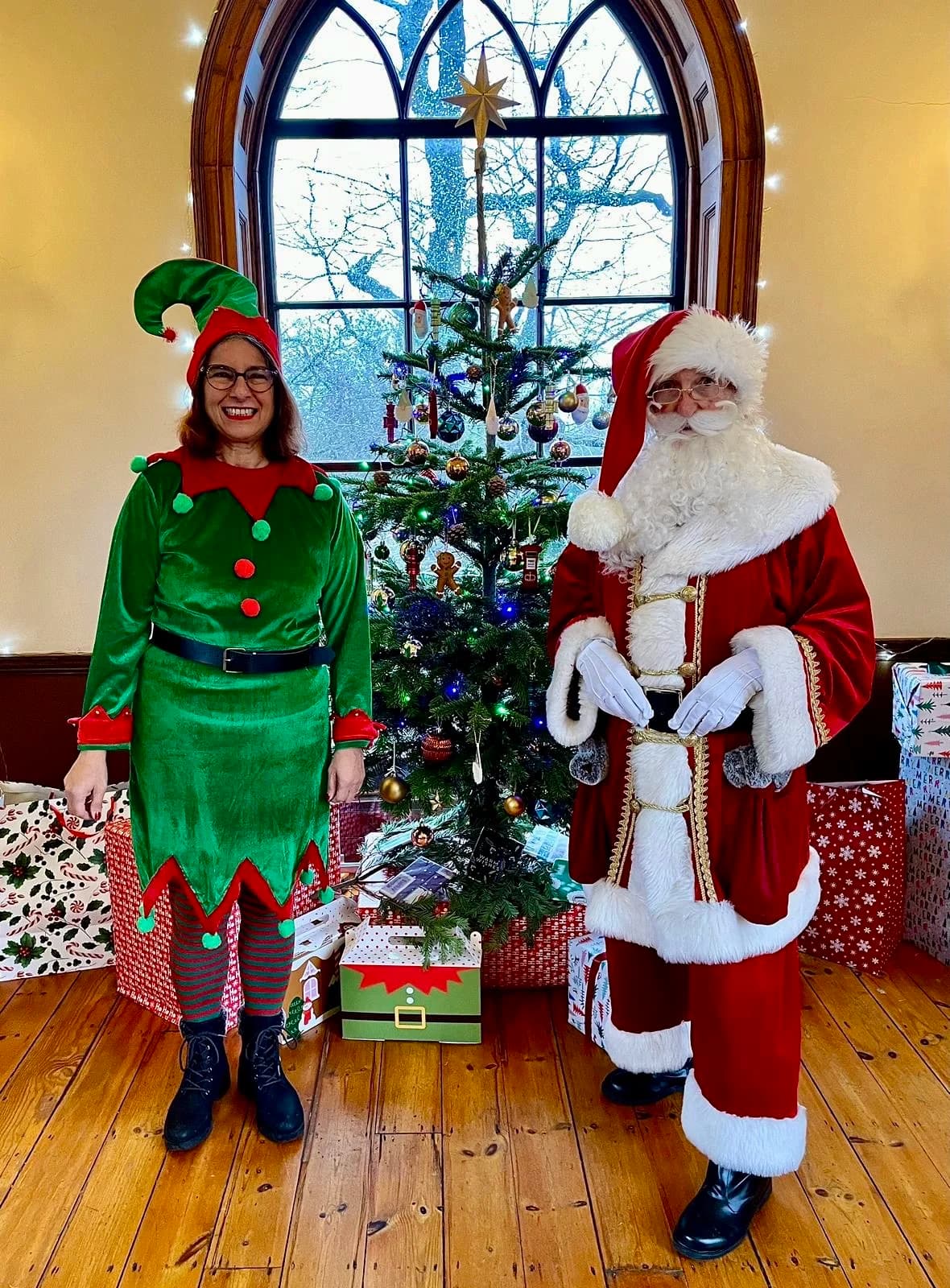 Santa at Severndroog