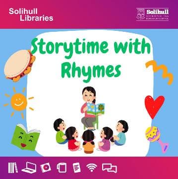 Storytime with rhymes at Dickens Heath Library Copy