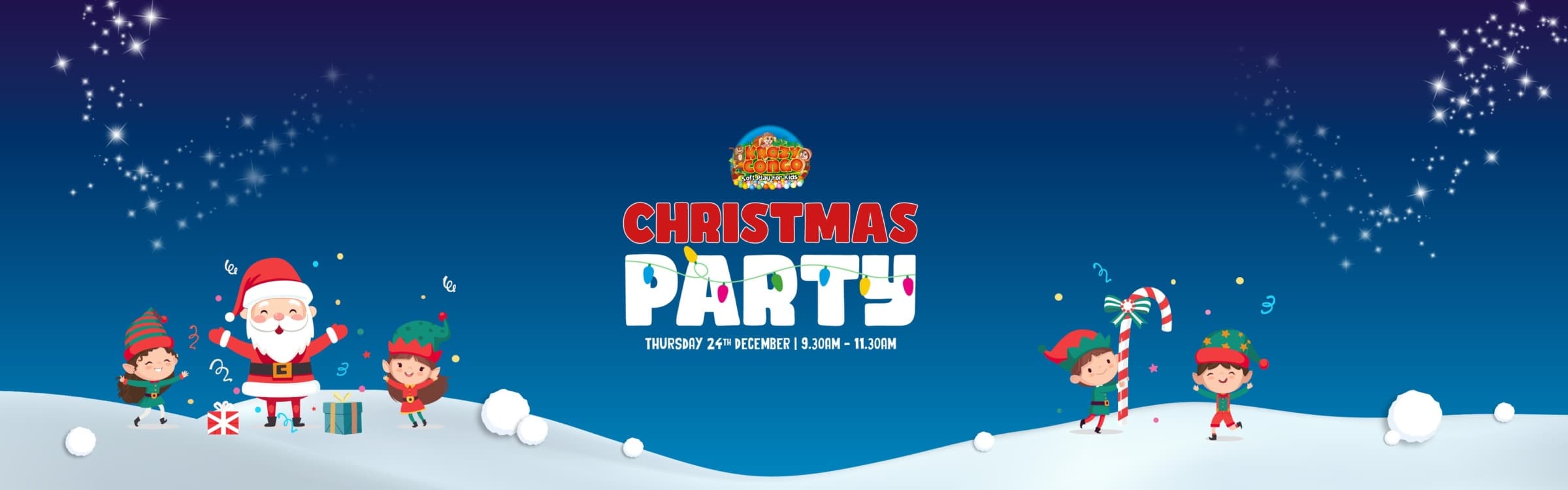 Christmas Party at Krazy Congo Soft Play