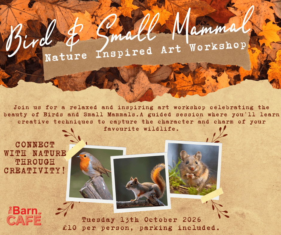 Bird and Small Mammal Nature Inspired Art Workshop
