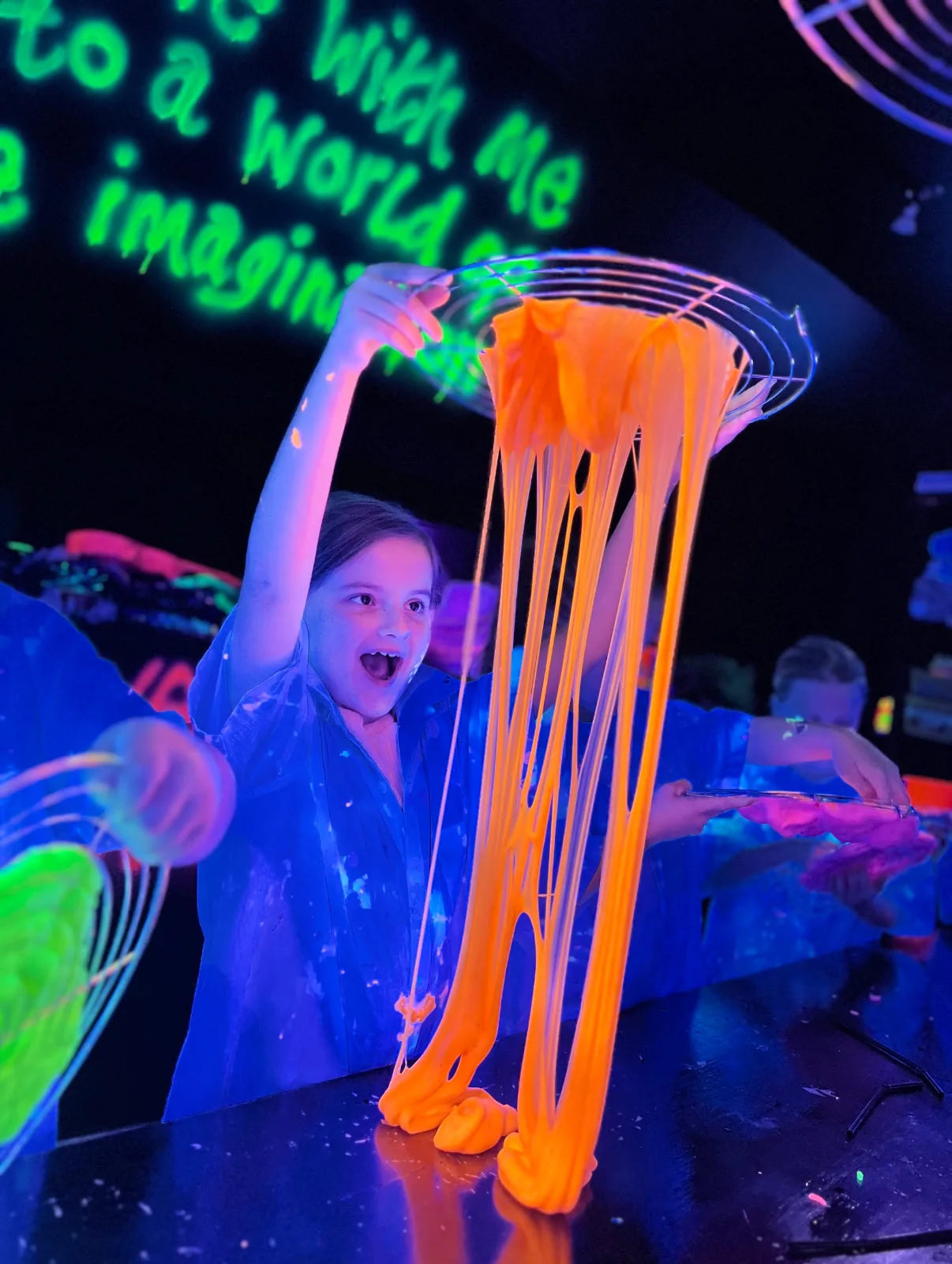 UV Halloween Slime Disco