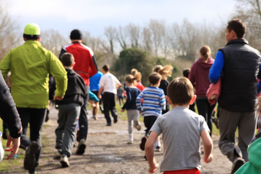 Back Yard Run at Milton Country Park