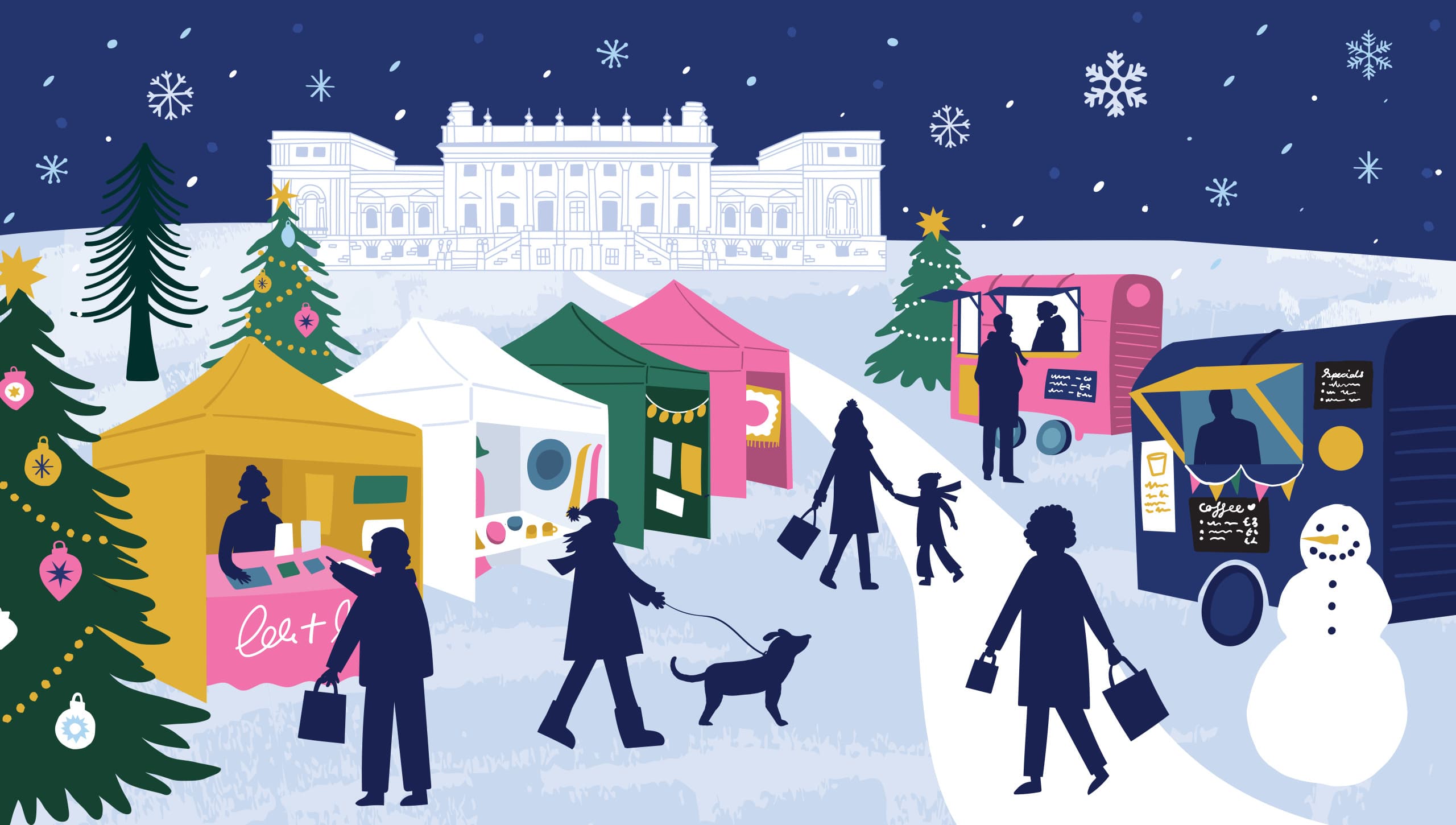 Harewood Christmas Market in partnership with Little Bird Made