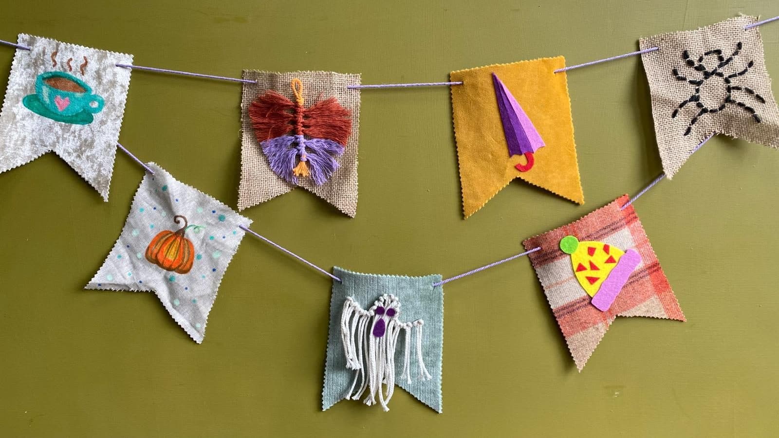 Art Club: Halloween Bunting