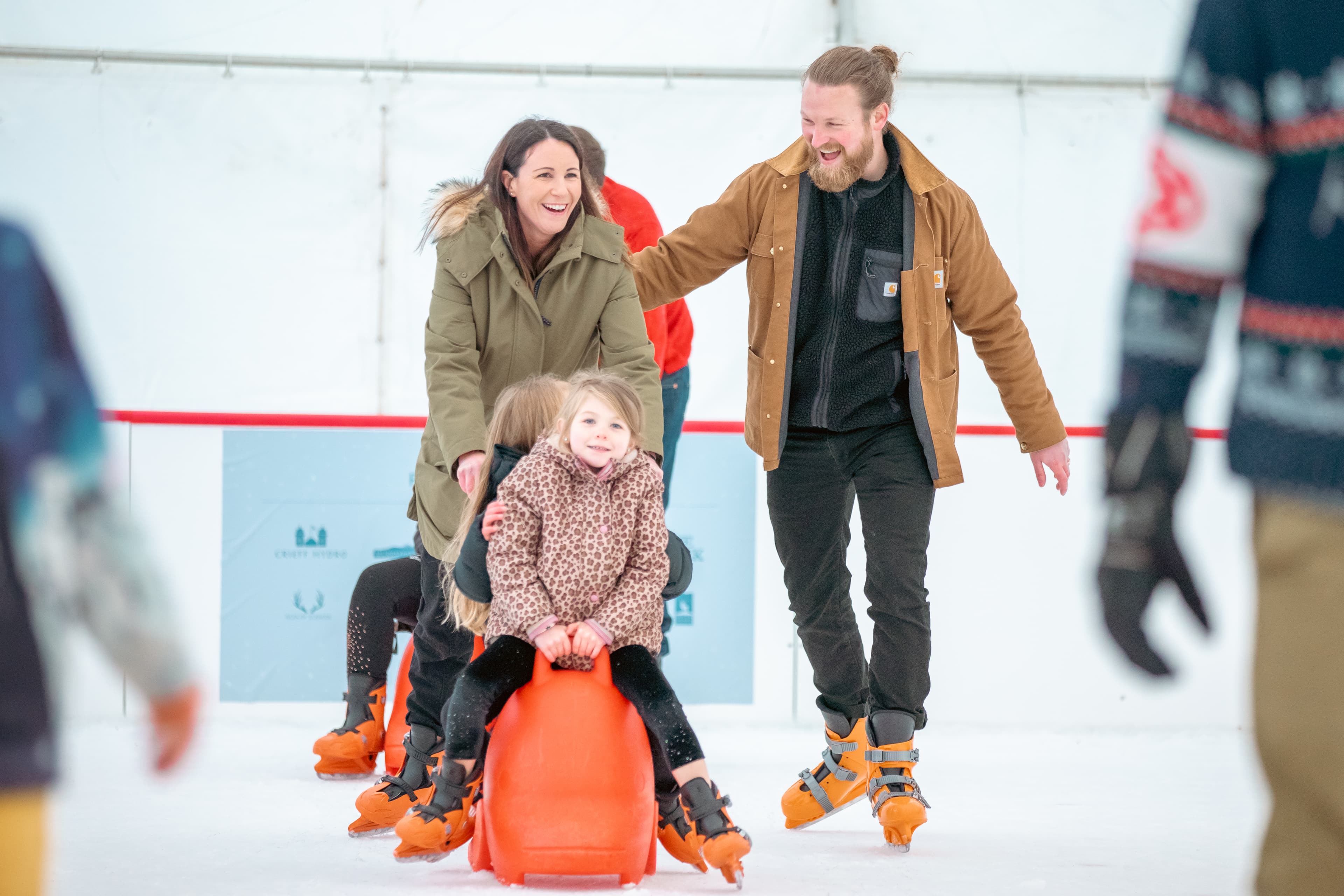 Ice Skating at Crieff Hydro