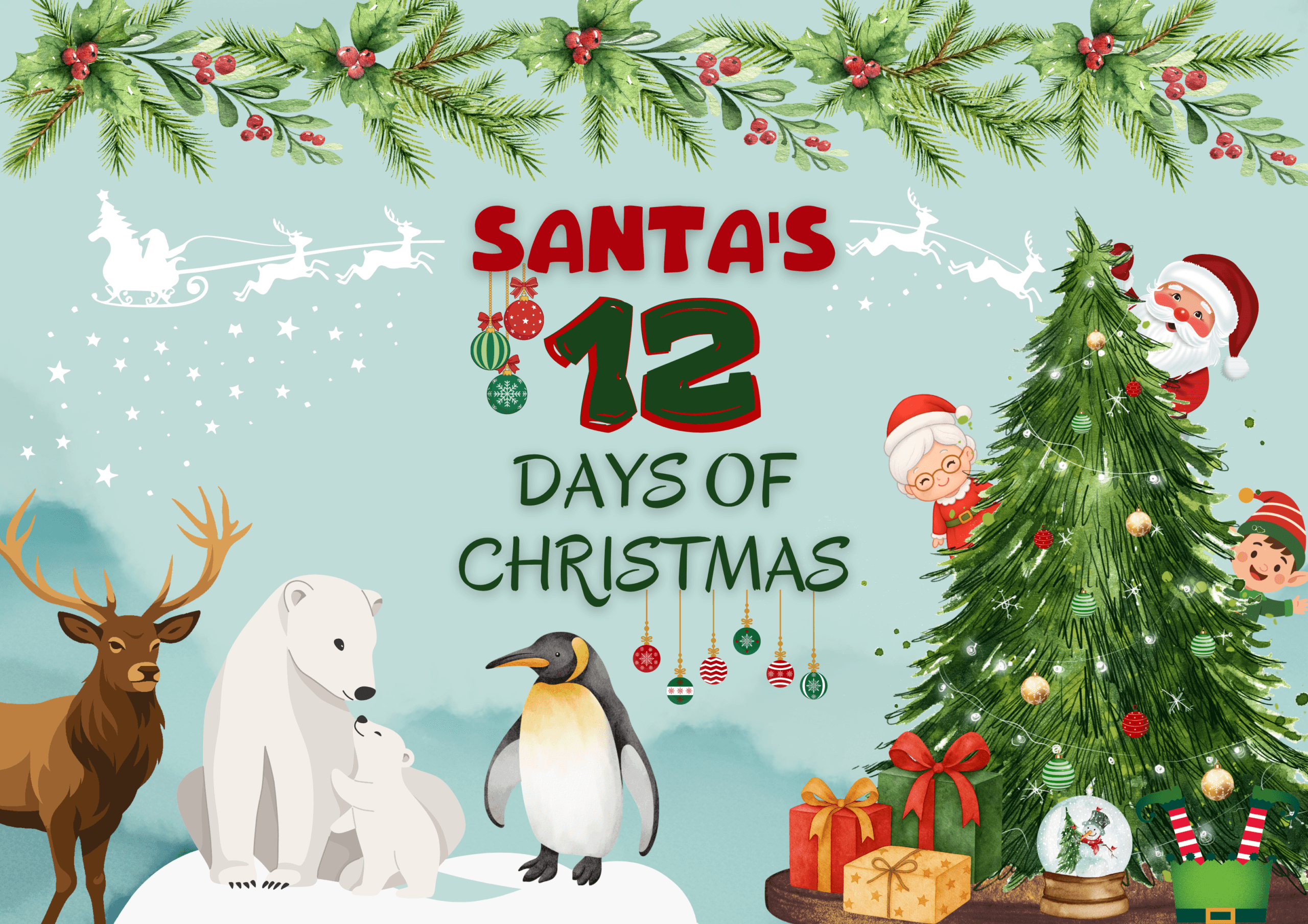 Santa’s 12 Days of Christmas