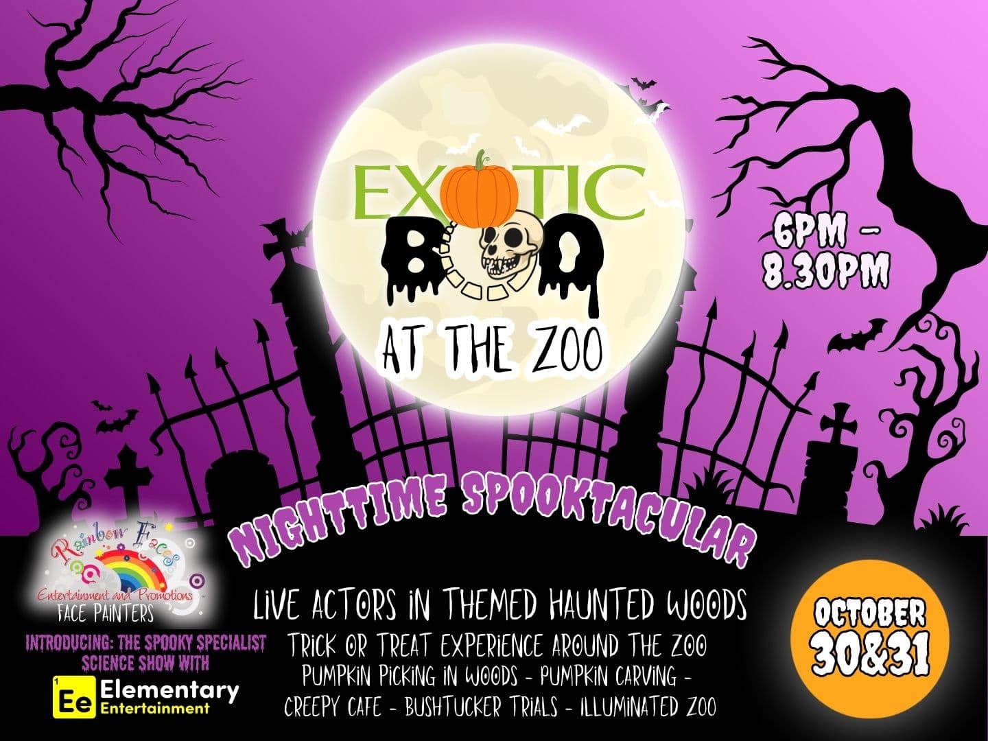 Exotic Boo at the Zoo - Night Time Spooktacular