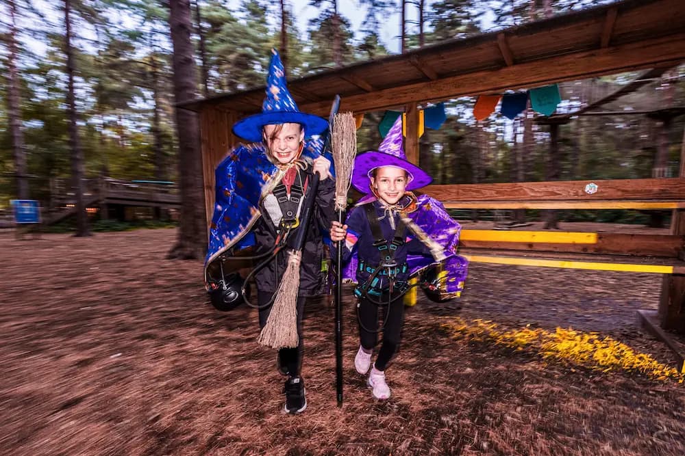 Halloween Potion Hunt at Go Ape Moors Valley
