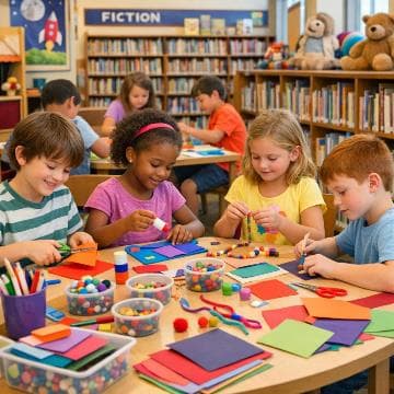 Creative Kids Arts and Crafts | Strathaven Library | Monday