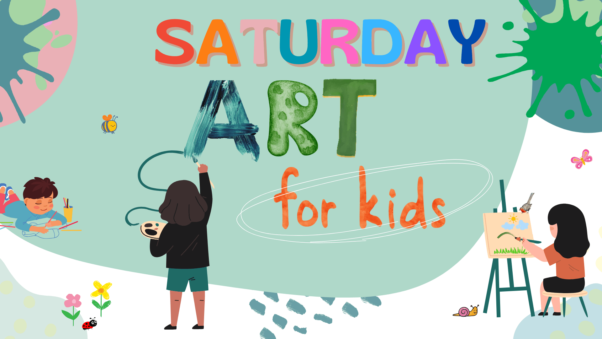 Inky Pathways: Saturday Art Workshops
