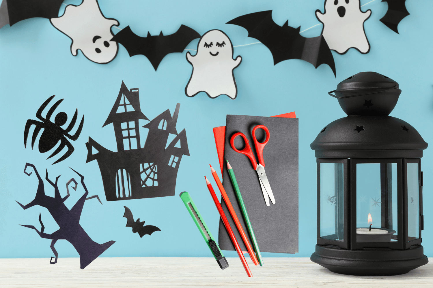 Gothic Glow: Halloween Paper Lanterns