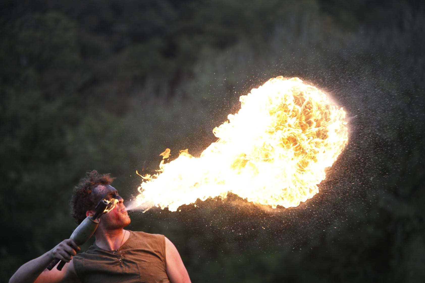 Samhain Spectacular at Castell Henllys