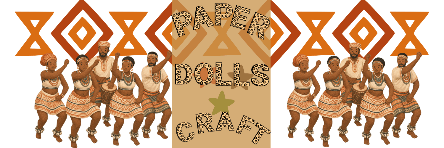 Black History Month Paper Dolls Craft