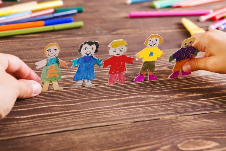 After school crafts at Sandhurst library