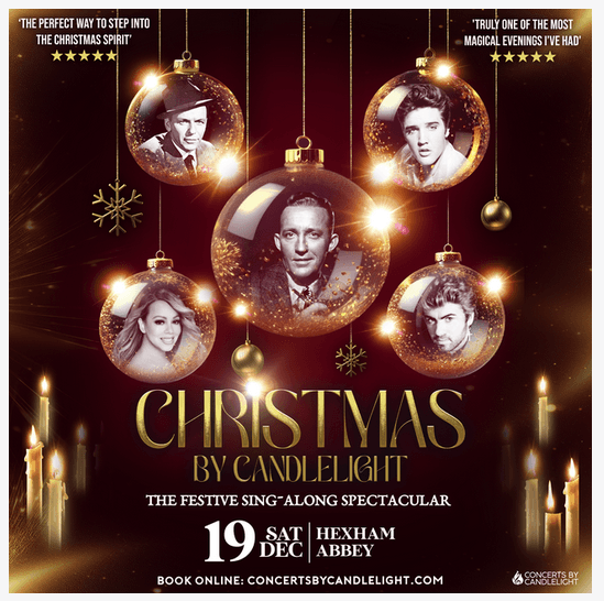 Christmas By Candlelight at Hexham Abbey