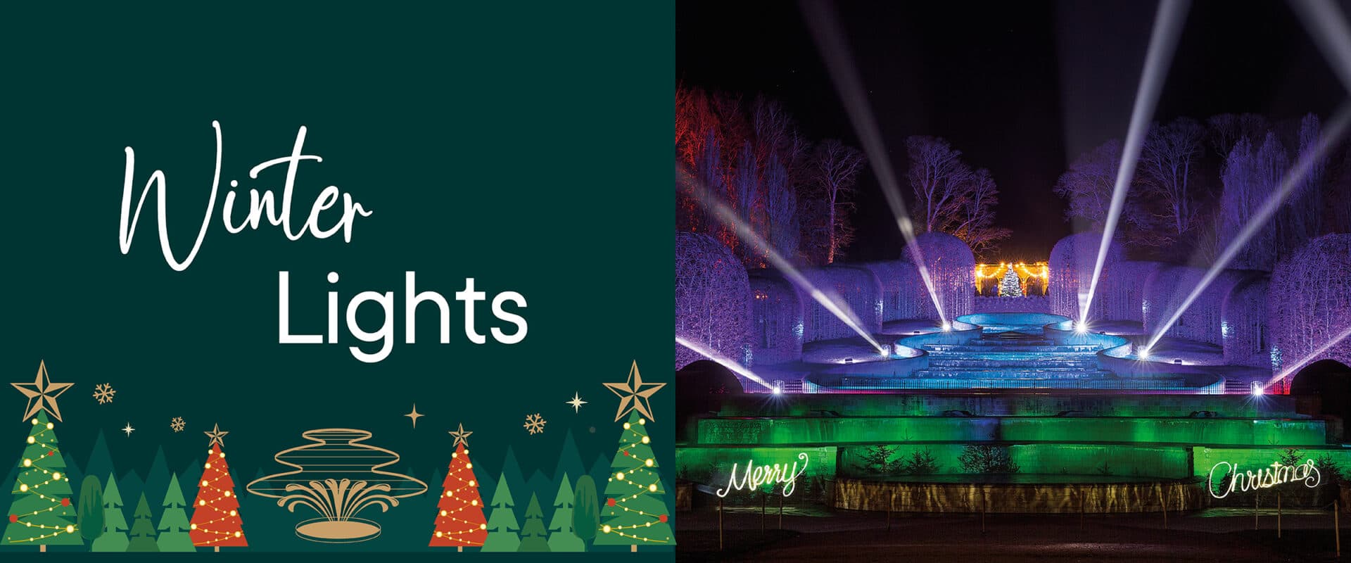 Winter Lights at The Alnwick Garden and Lilidorei
