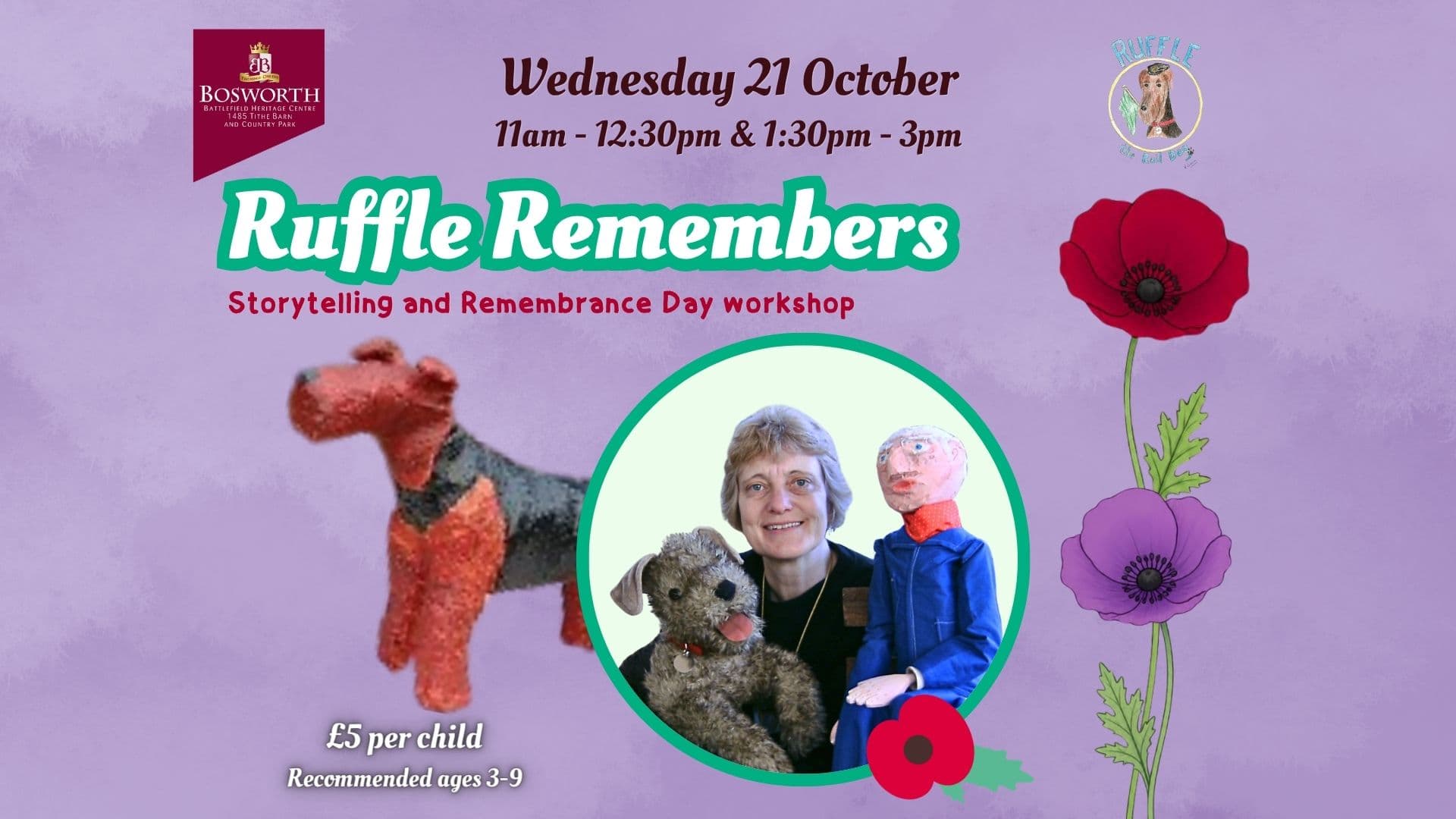 Ruffle Remembers: Storytelling and Remembrance Day Workshop