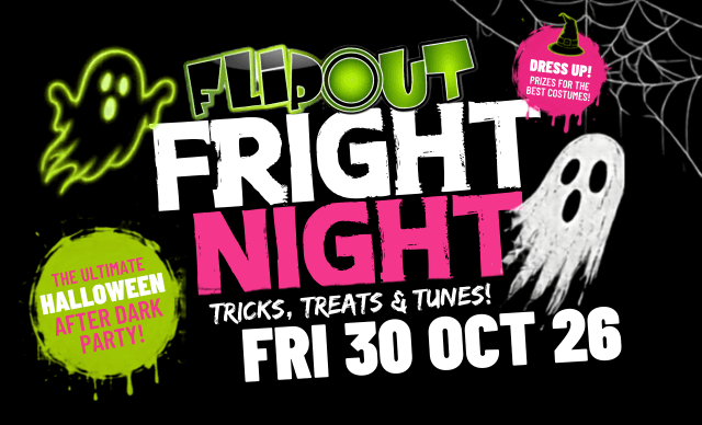 Fright Night Spooky Disco at Flip Out Telford