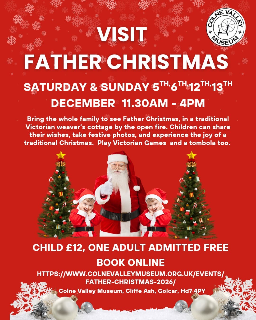 Father Christmas & Traditional Victorian Games