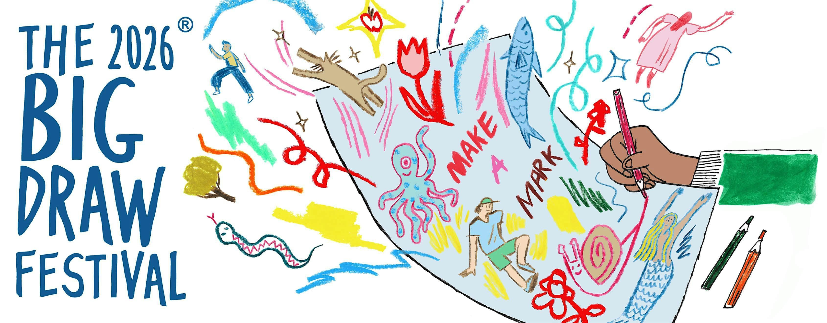 HEXHAM LIBRARY - The Big Draw Workshop