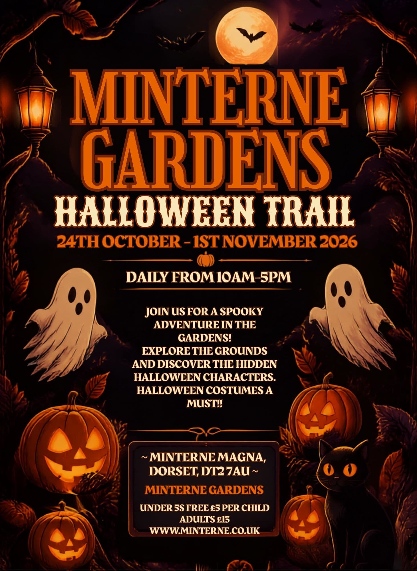 Halloween Trail at Minterne Gardens