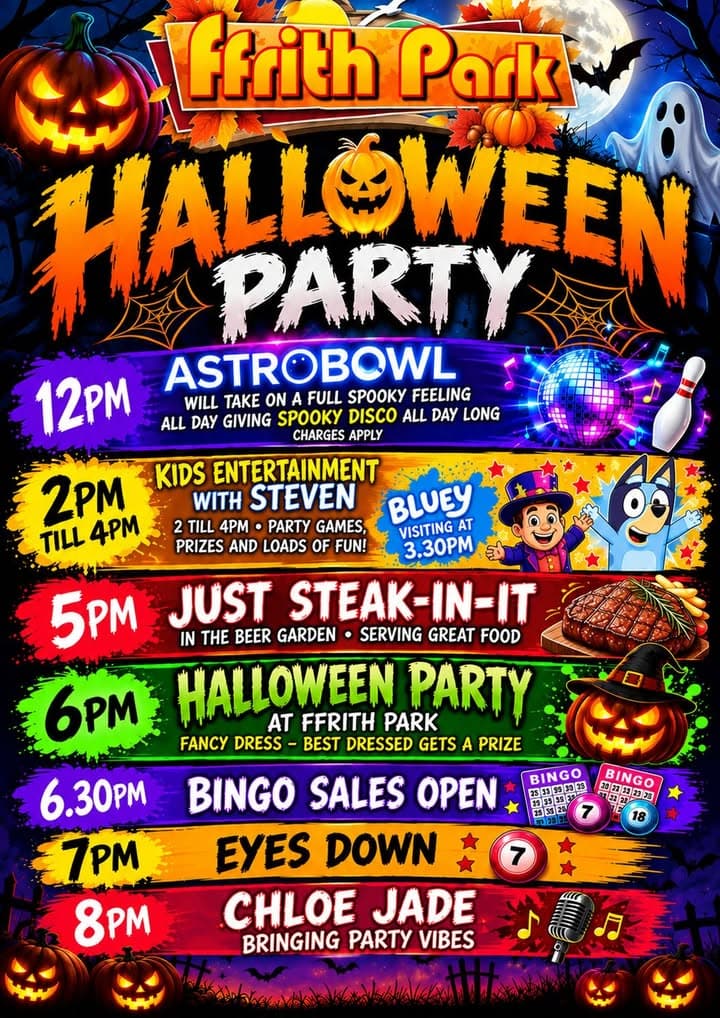 Ffrith Park Halloween Party