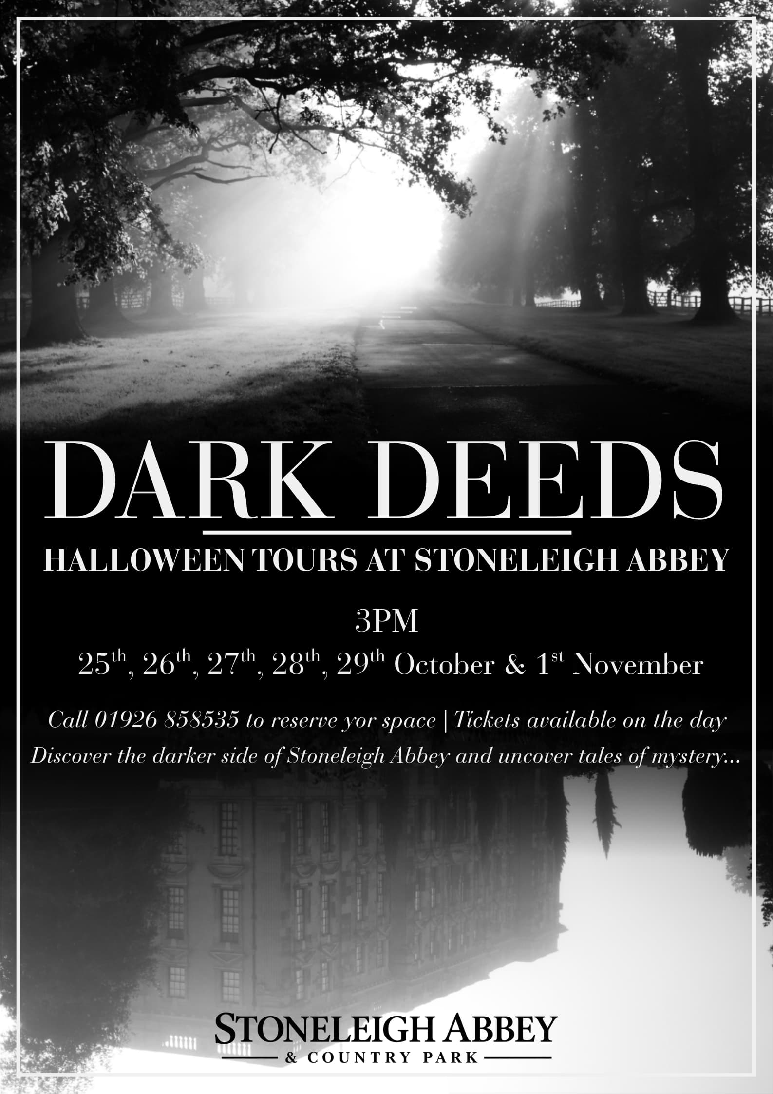 Dark Deeds - Halloween tours