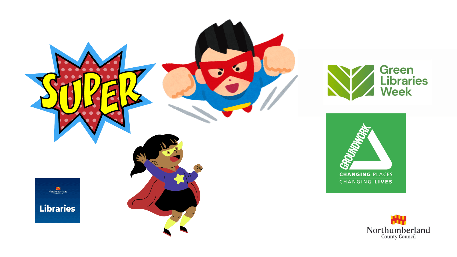 Cramlington Library - Children's Recycling & Craft Workshop Green Libraries
