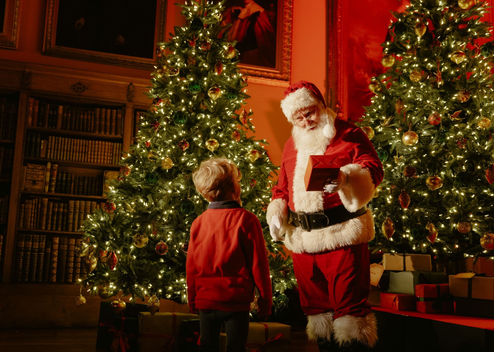 Father Christmas at Raby Castle