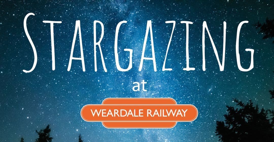 Stargazing Train at the Weardale Railway