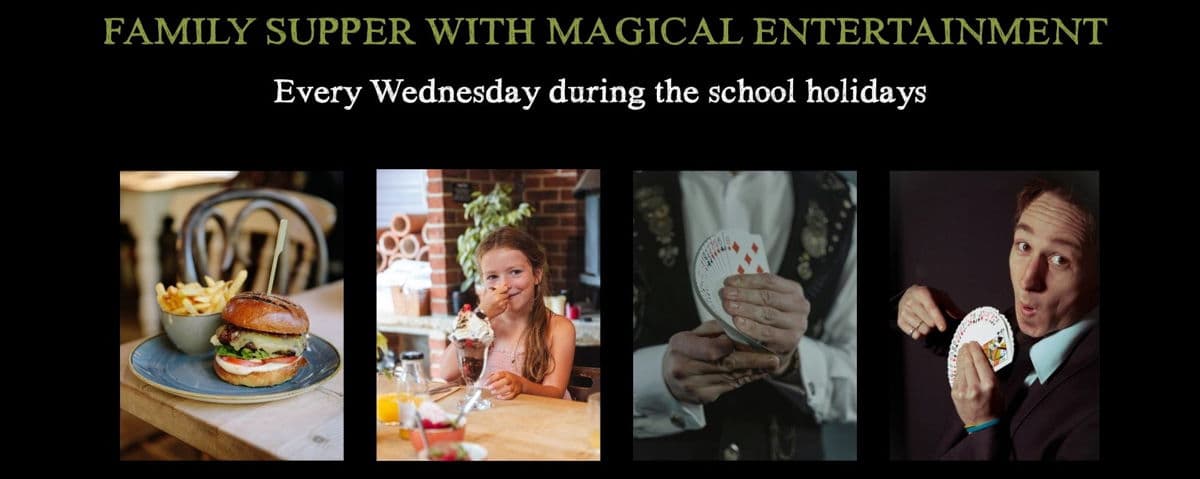 Family Supper with Magical Entertainment