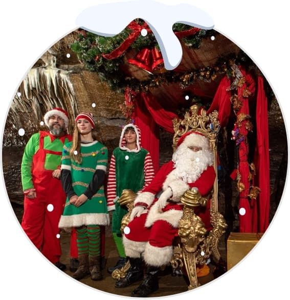 Santa's Grotto at Ingleborough Cave