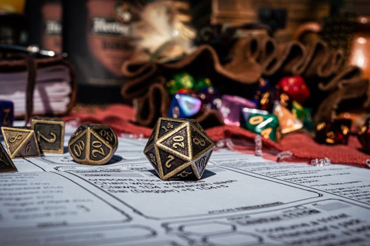 Dungeons and Dragons at Crowthorne Library