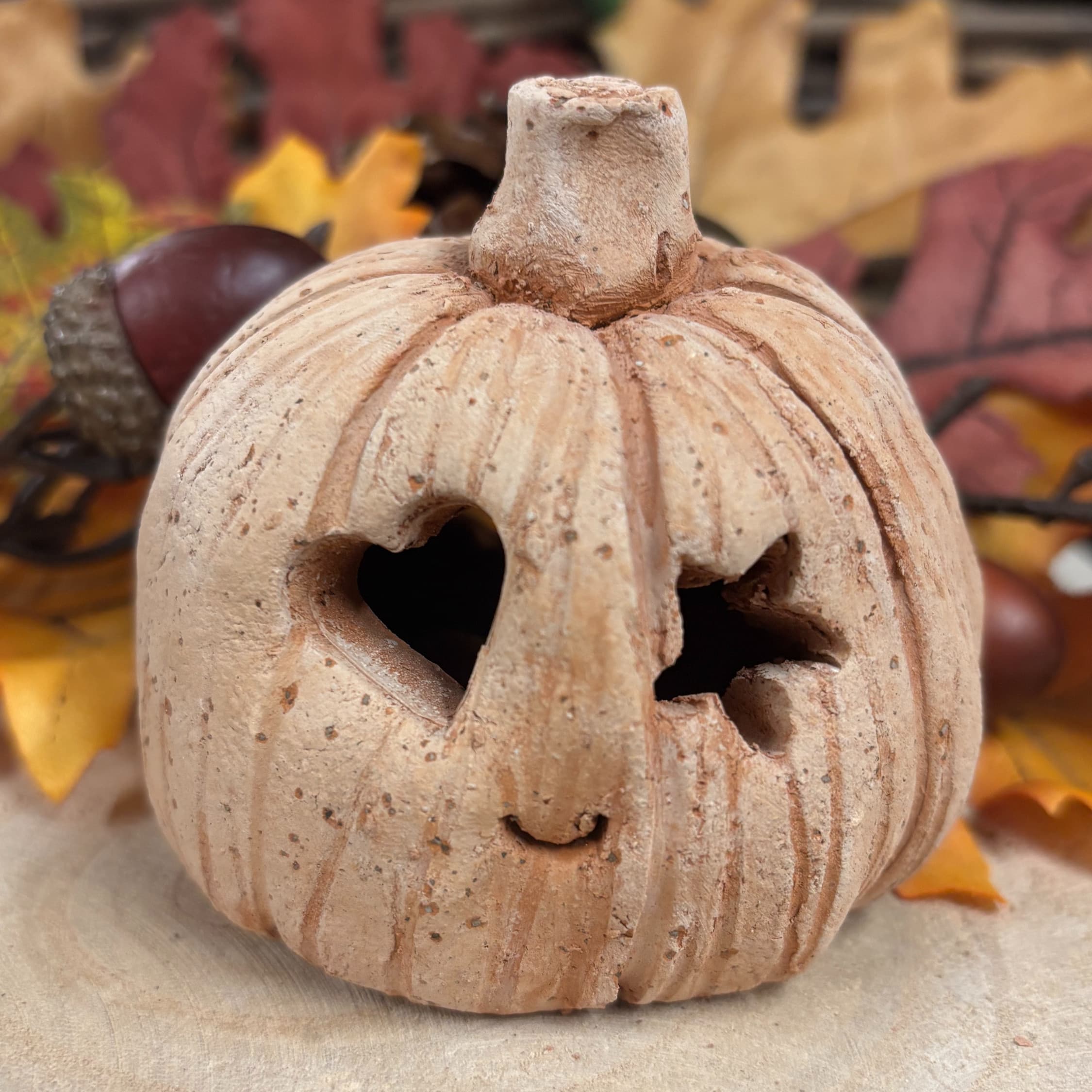 Family Terracotta Pumpkins