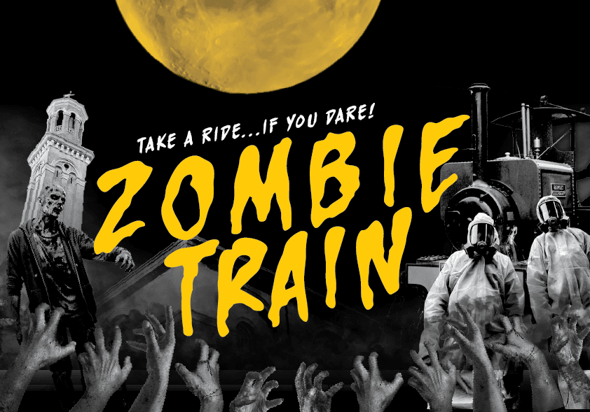 Zombie Train at the London Museum of Water & Steam