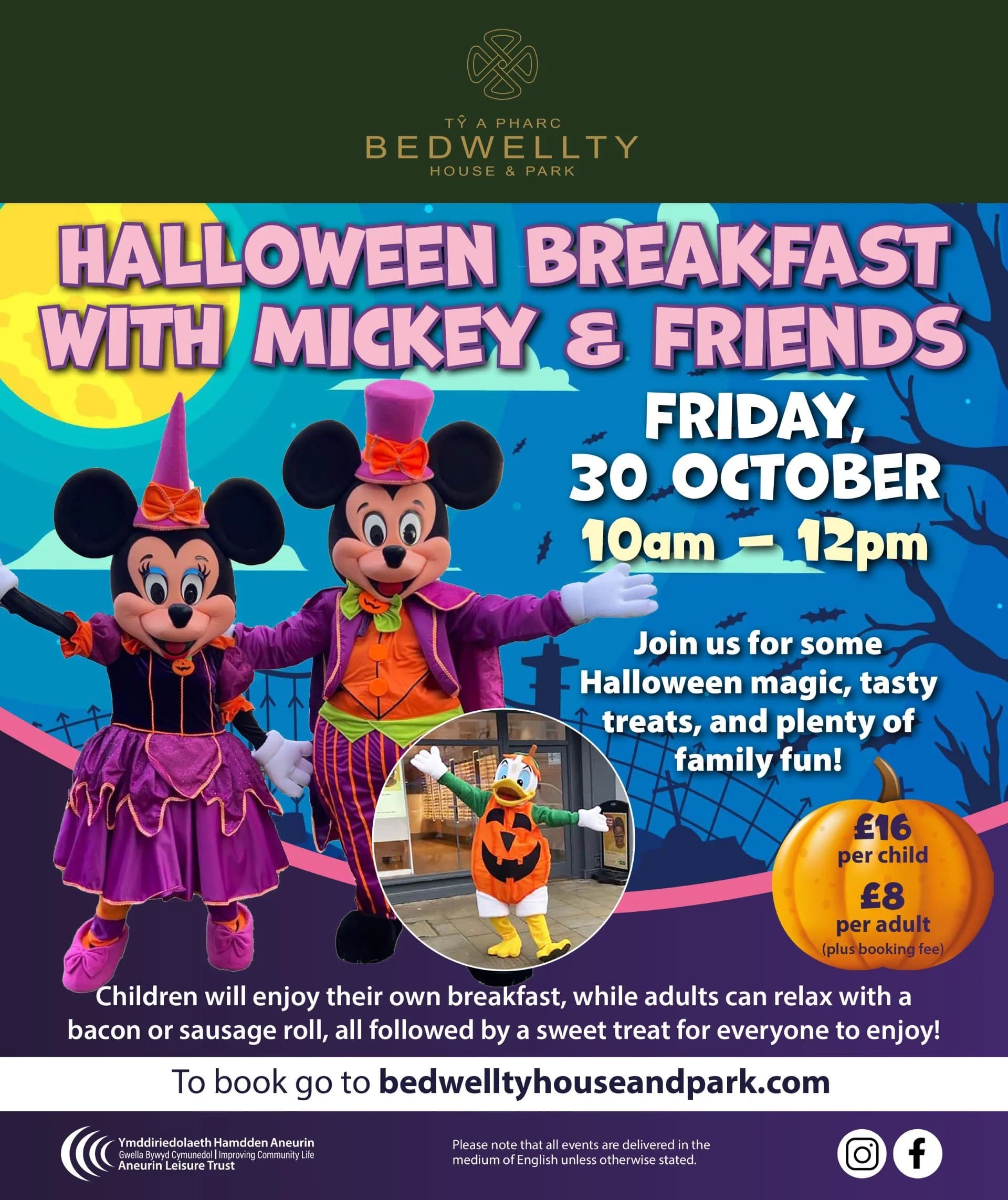 Halloween Breakfast with Mickey & Friends