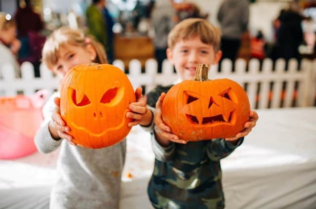 Pumpkin Patch at Fort Evergreen