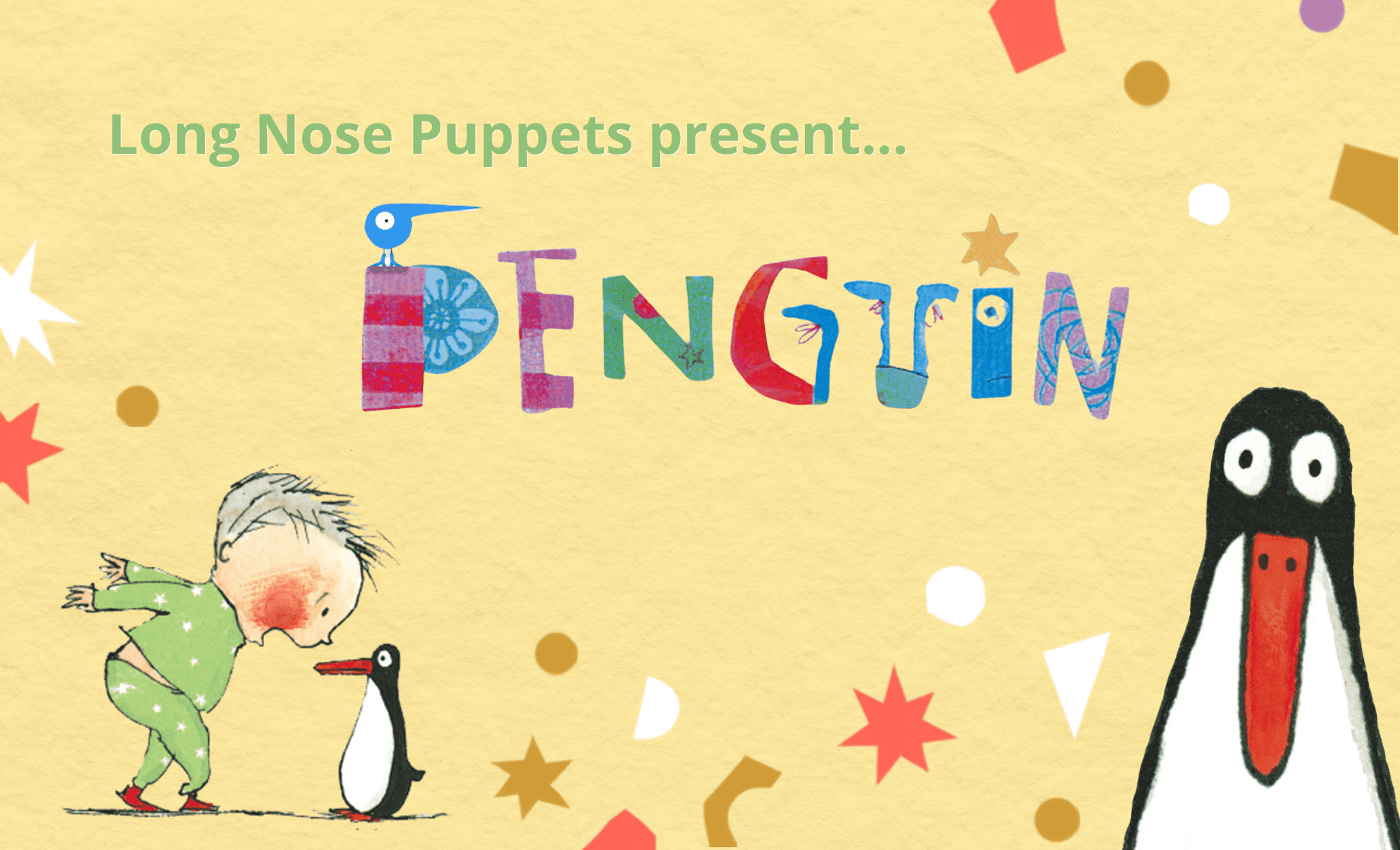 Penguin (Long Nose Puppets)