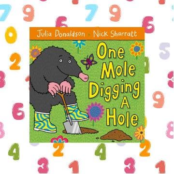 'One Mole Digging A Hole,' Number and Story workshop with Family Learning at High Wycombe