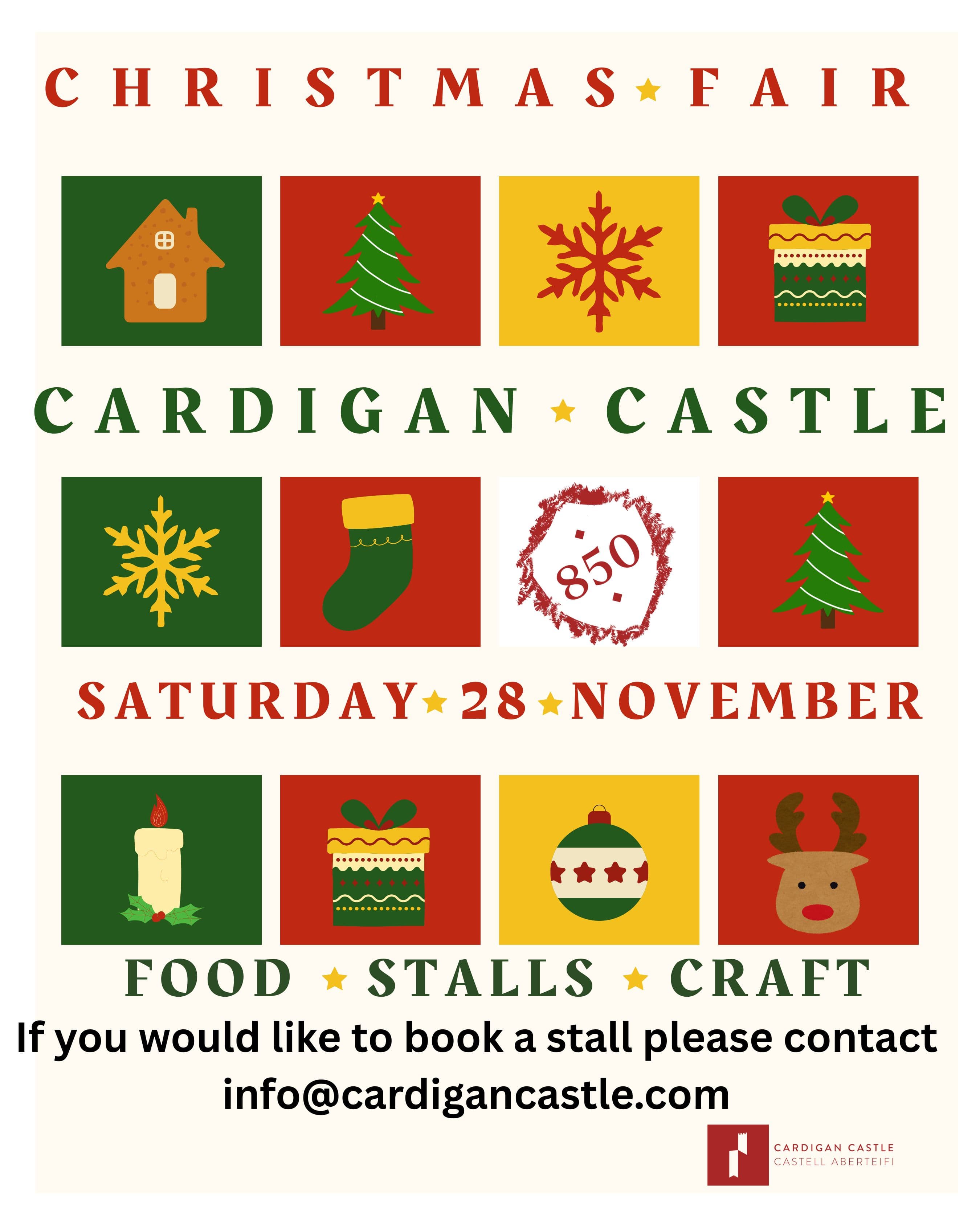 Cardigan Castle Christmas Fair 2026